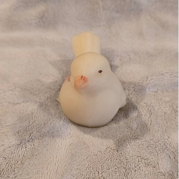 Fenton Cameo Handpainted Bird Painted by Tony Figurine Floral Accent Collectible - Picture 2 of 5